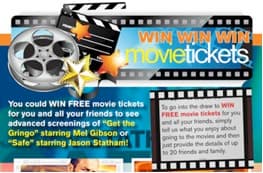 Movie tickets CTA example