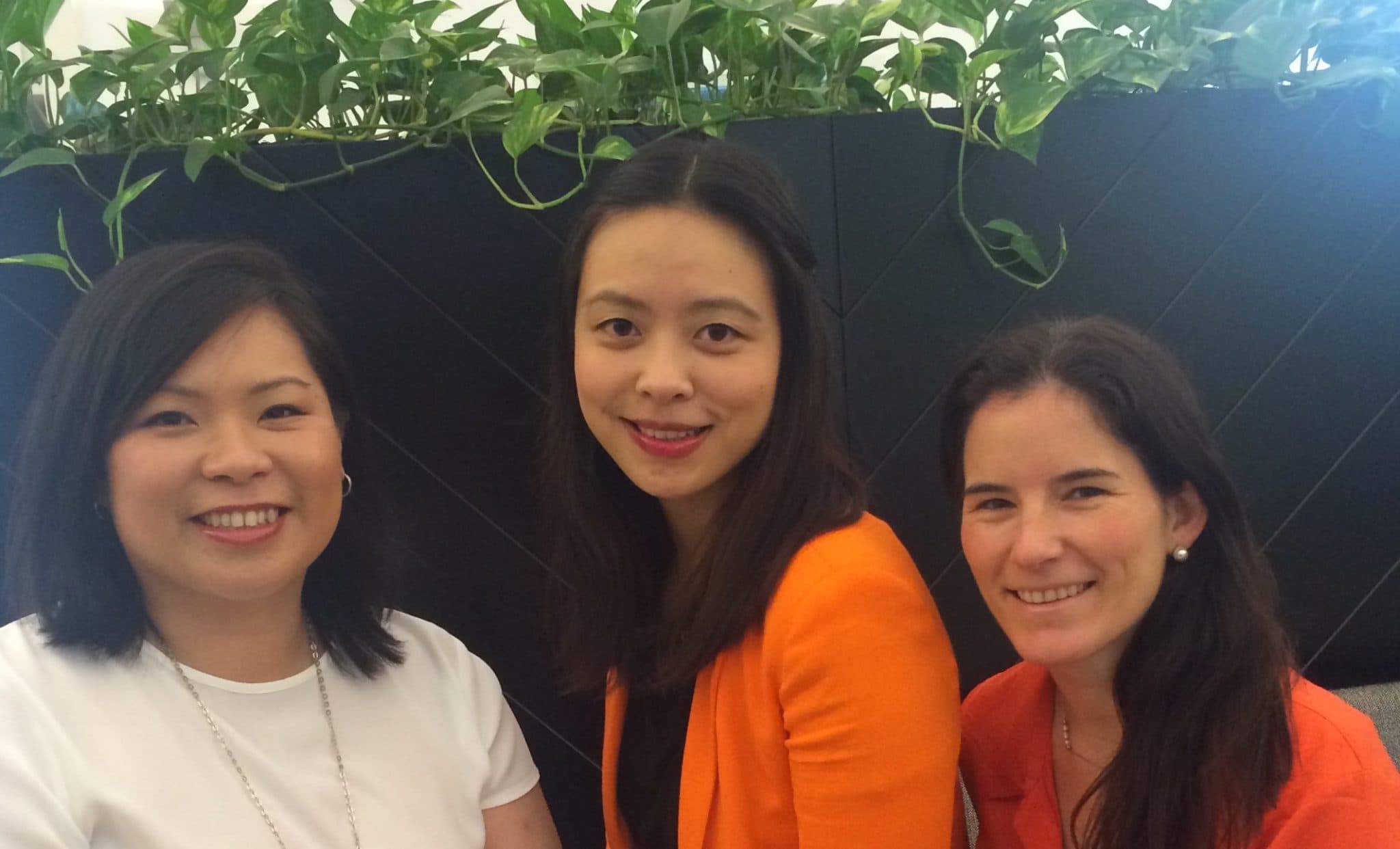 The Gemini3 team from left to right: Madel Giles, Sarah Liu and Mariebelle Malo