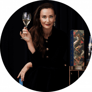 Kyla Kirkpatrick, CEO and founder of Emperor Champagne, The Champagne Dame