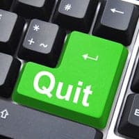 Quit button on keyboard