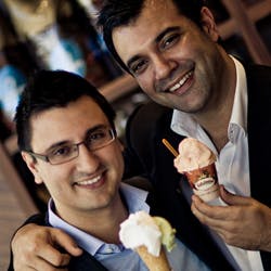 Gelatissmo founders, Domenico and Marco Lopresti