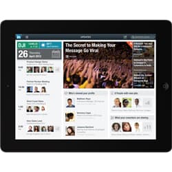 LinkedIn iPad app screenshot