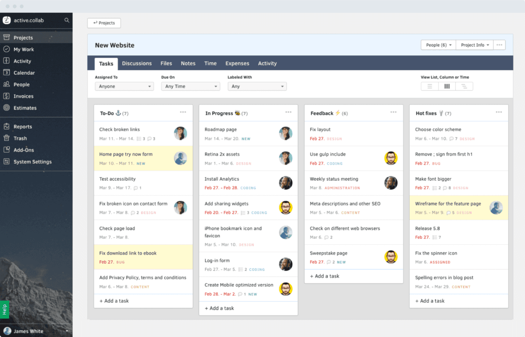 Workload Management Software - ActiveCollab