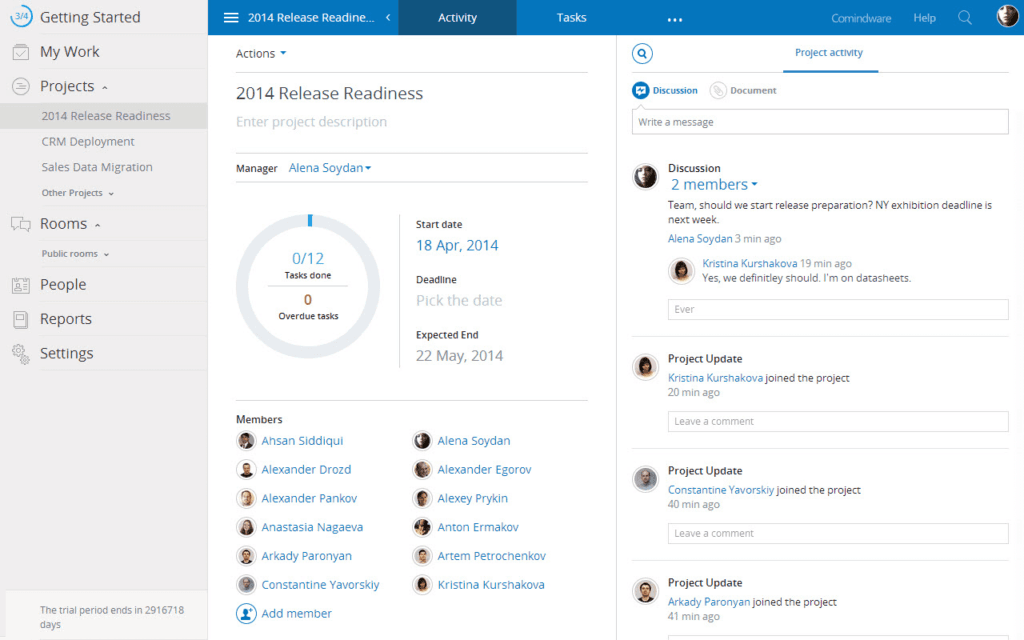 Online Project Management Software - Comindware