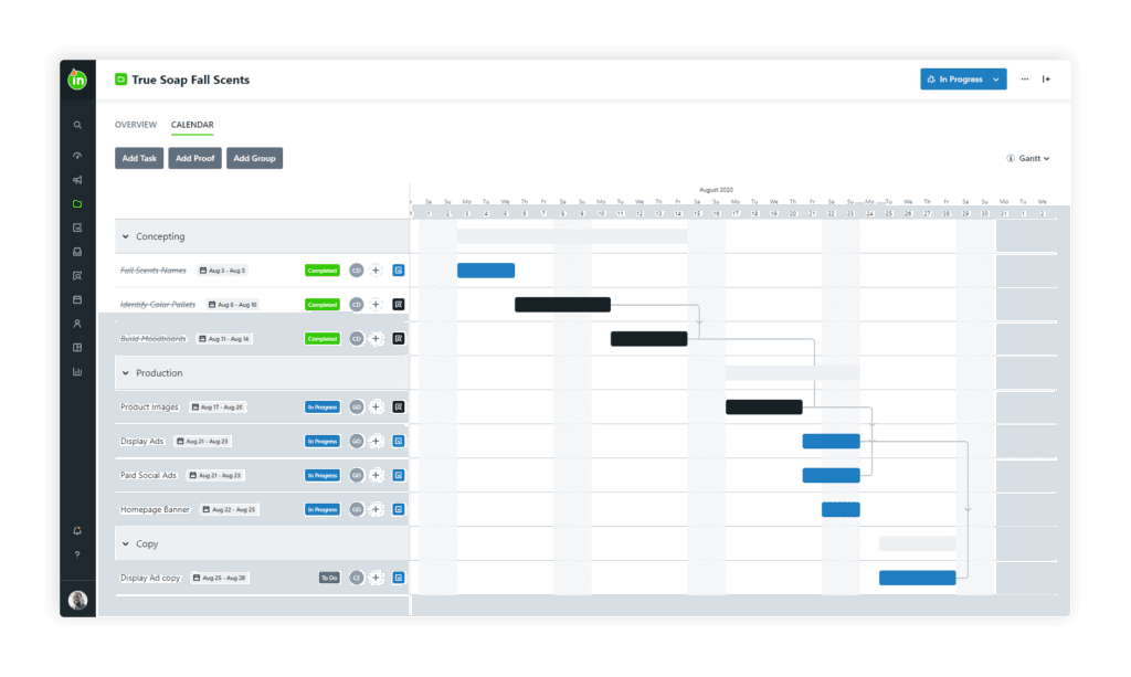 Creative Project Management Software  = inMotion