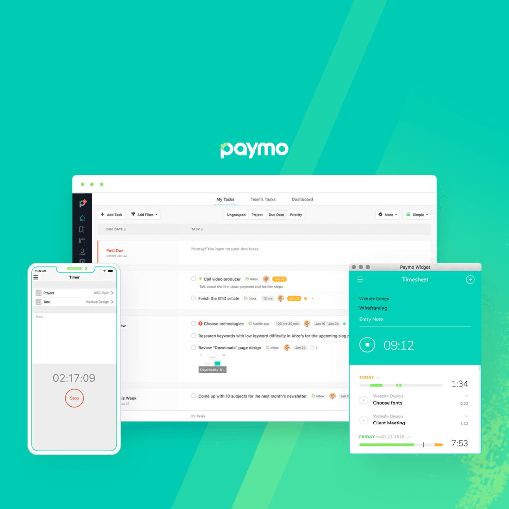 Work Management Software -  Paymo