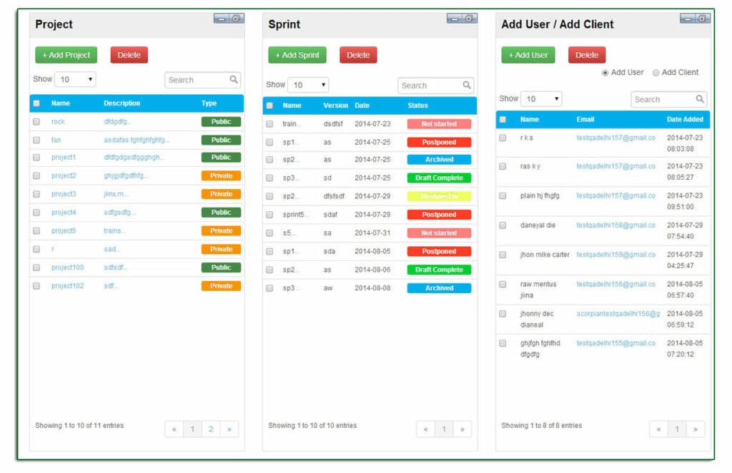 Project Management Software - Scopidea