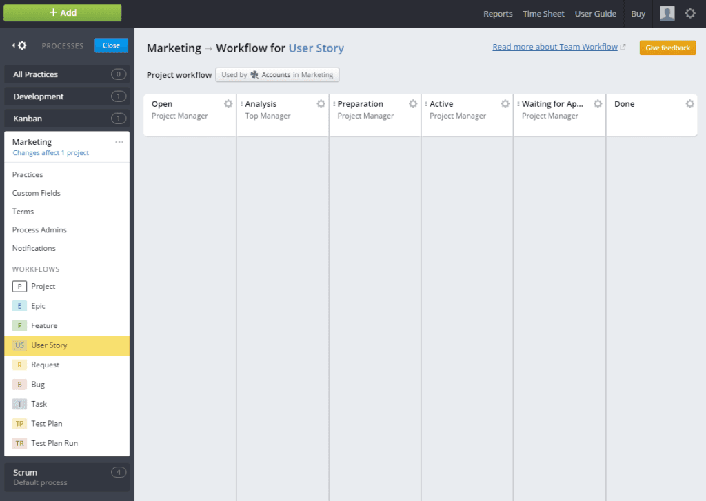 Visual Project Management Software - Targetprocess