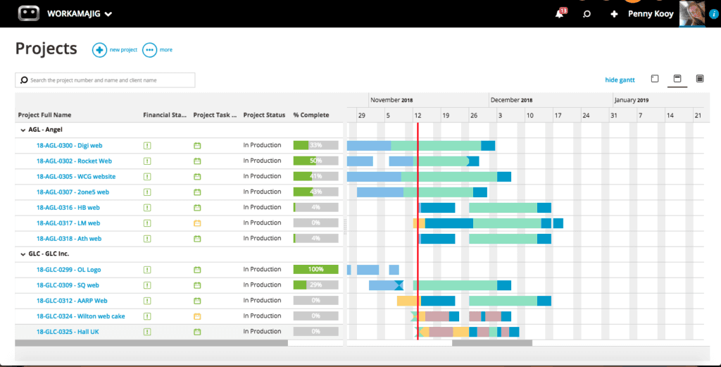 Project management software - Workmajiq